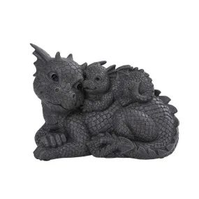 10.75" Garden Dragon Statue - Family