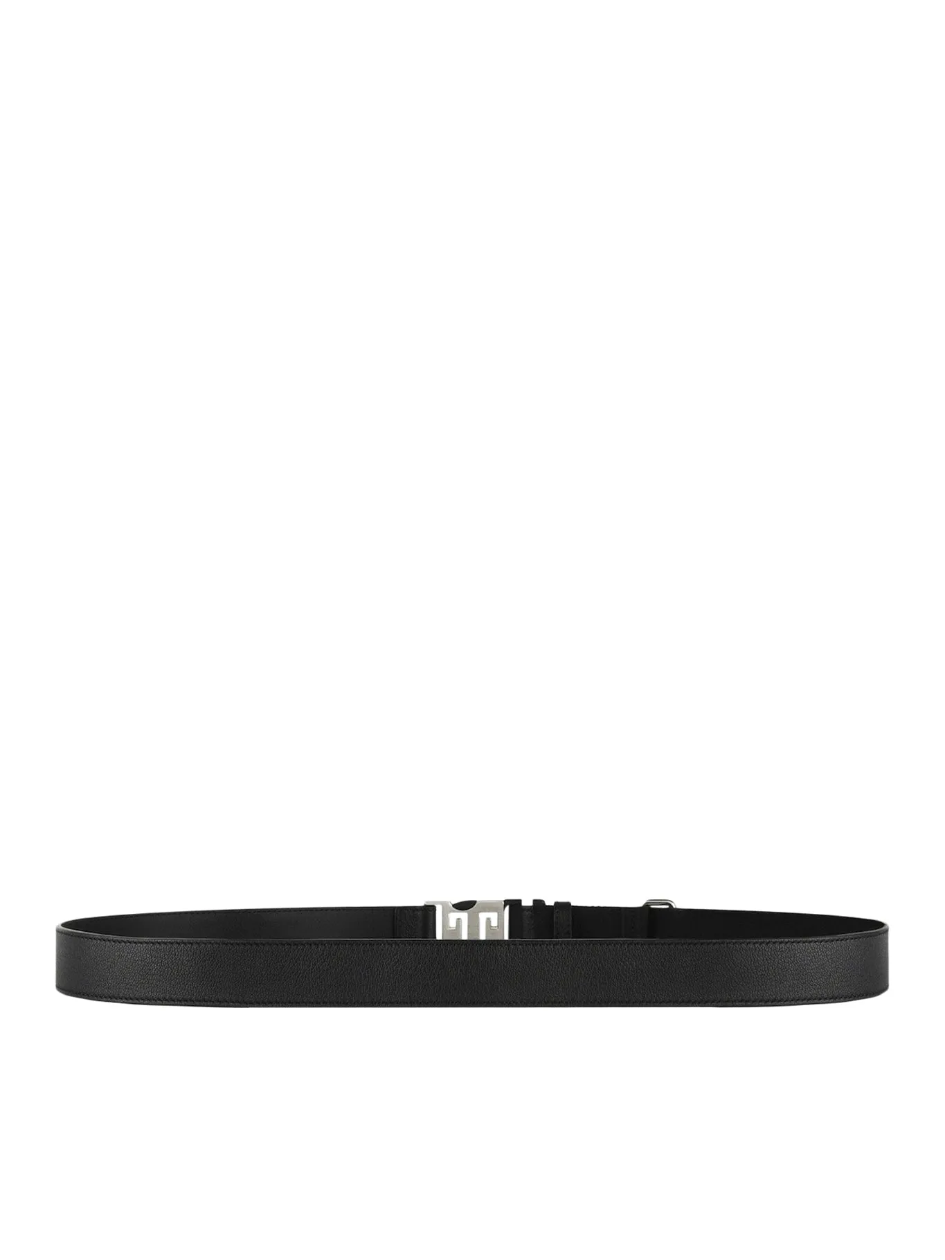 4G Release Buckle belt in leather and webbing