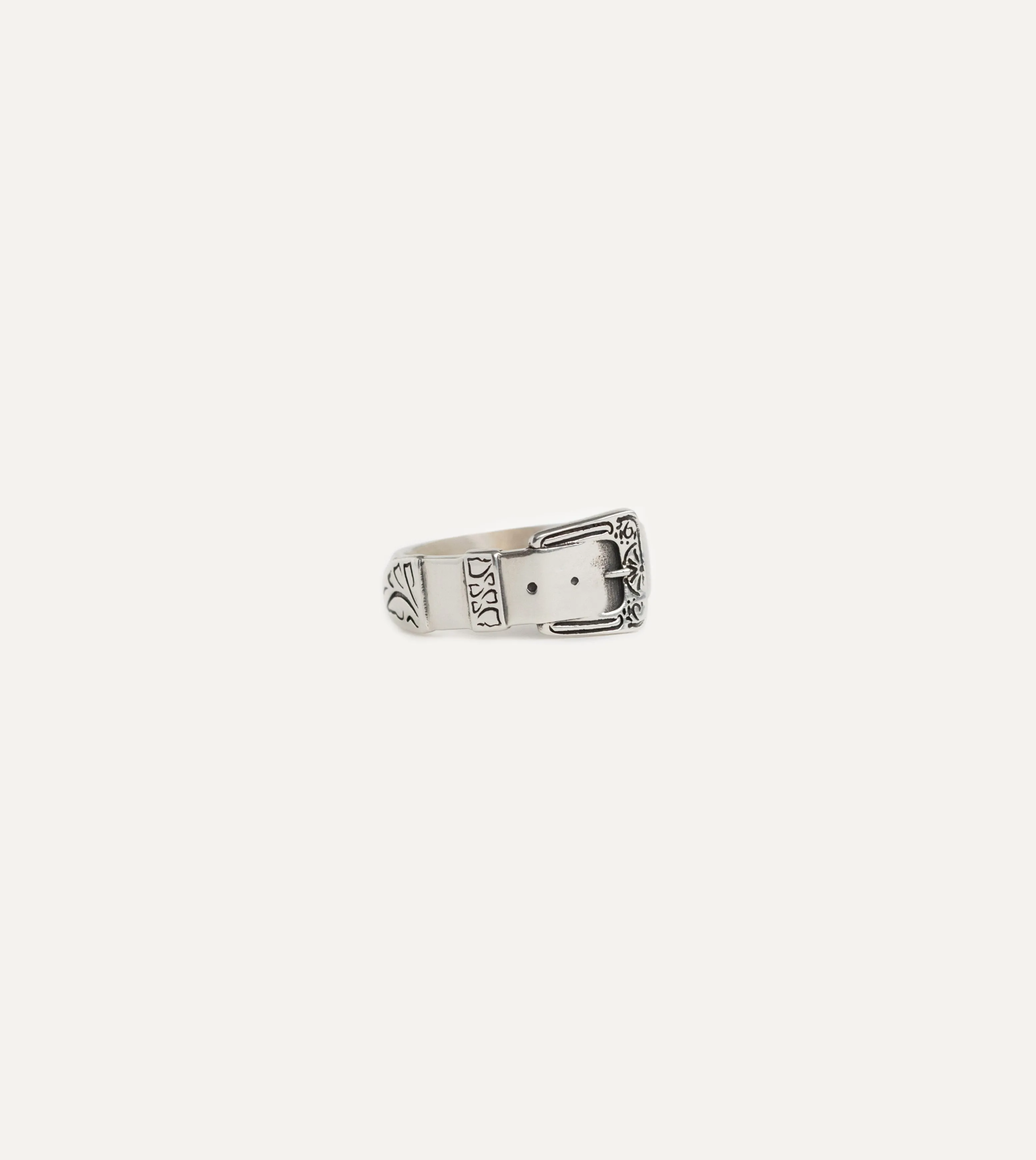 ALD / Drake's Sterling Silver Western Belt Ring