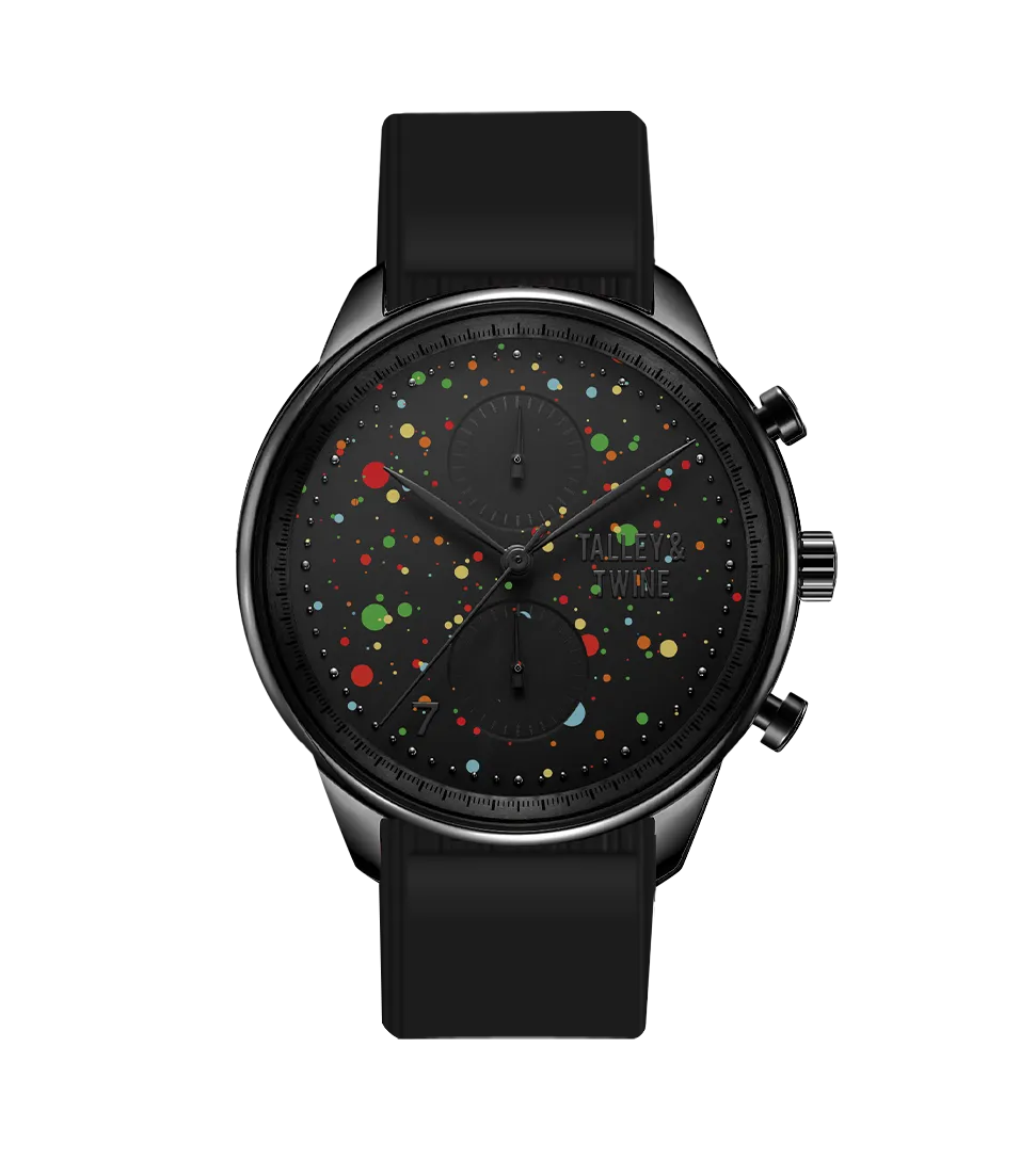 Black Paint Splatter - Silicone