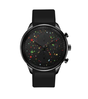 Black Paint Splatter - Silicone