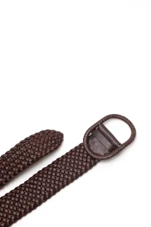 Braided Belt Chocolate