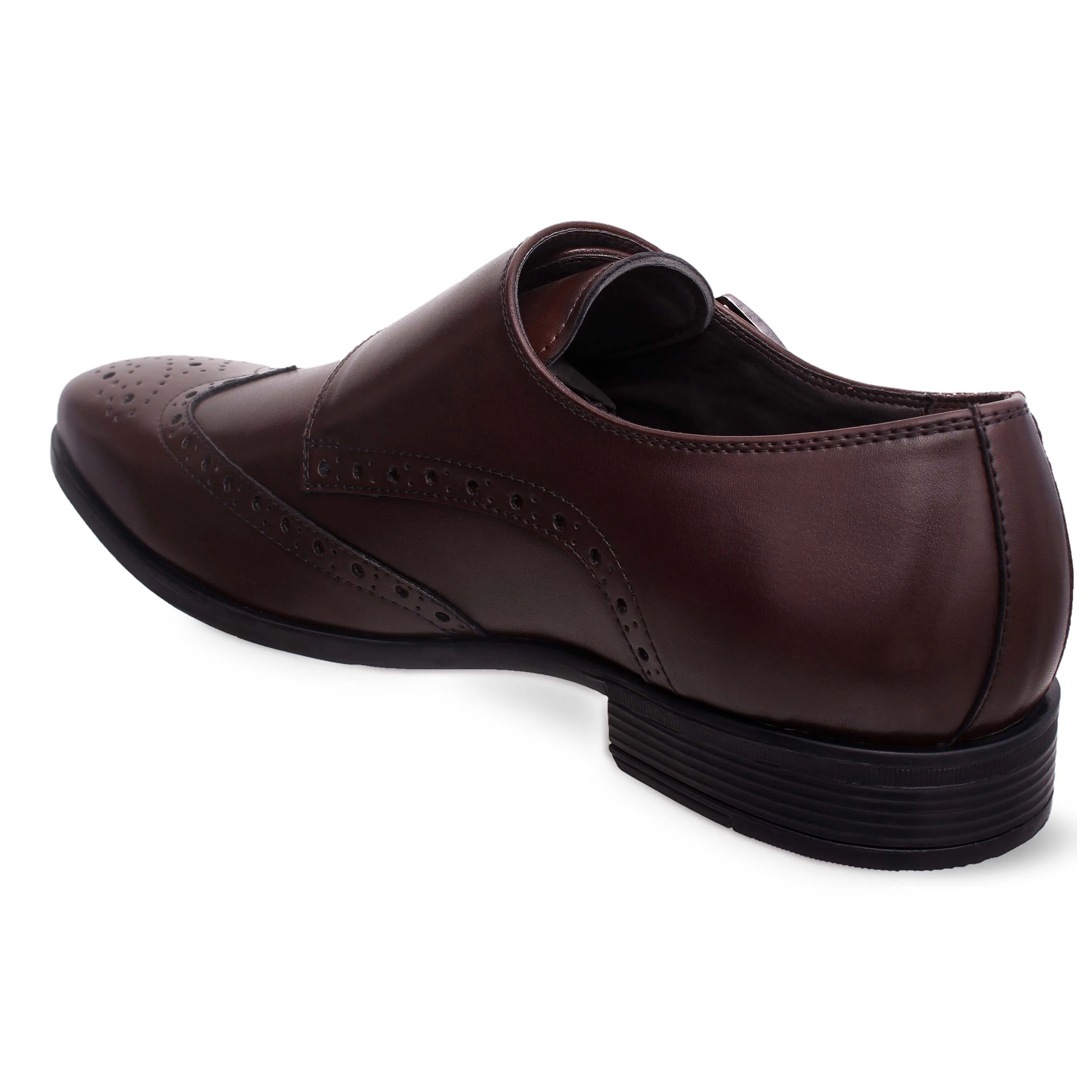 Brown Double Monk Brogues