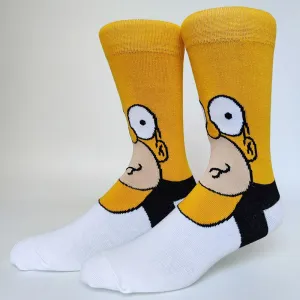Cartoon Print Casual Street Wear Socks Set