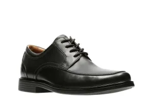 Clarks Mans Shoe Unaldric Park Black