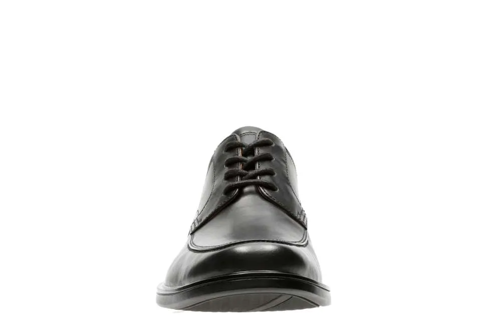 Clarks Mans Shoe Unaldric Park Black
