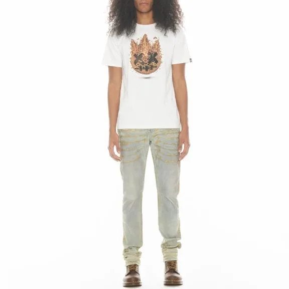 Cult Of Individuality 26/1's Hive Logo SS Tee (White) 623B7-K27A
