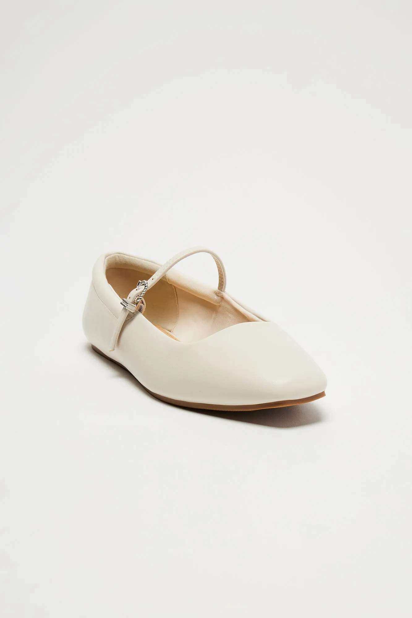 Faded Love Flats - Off White