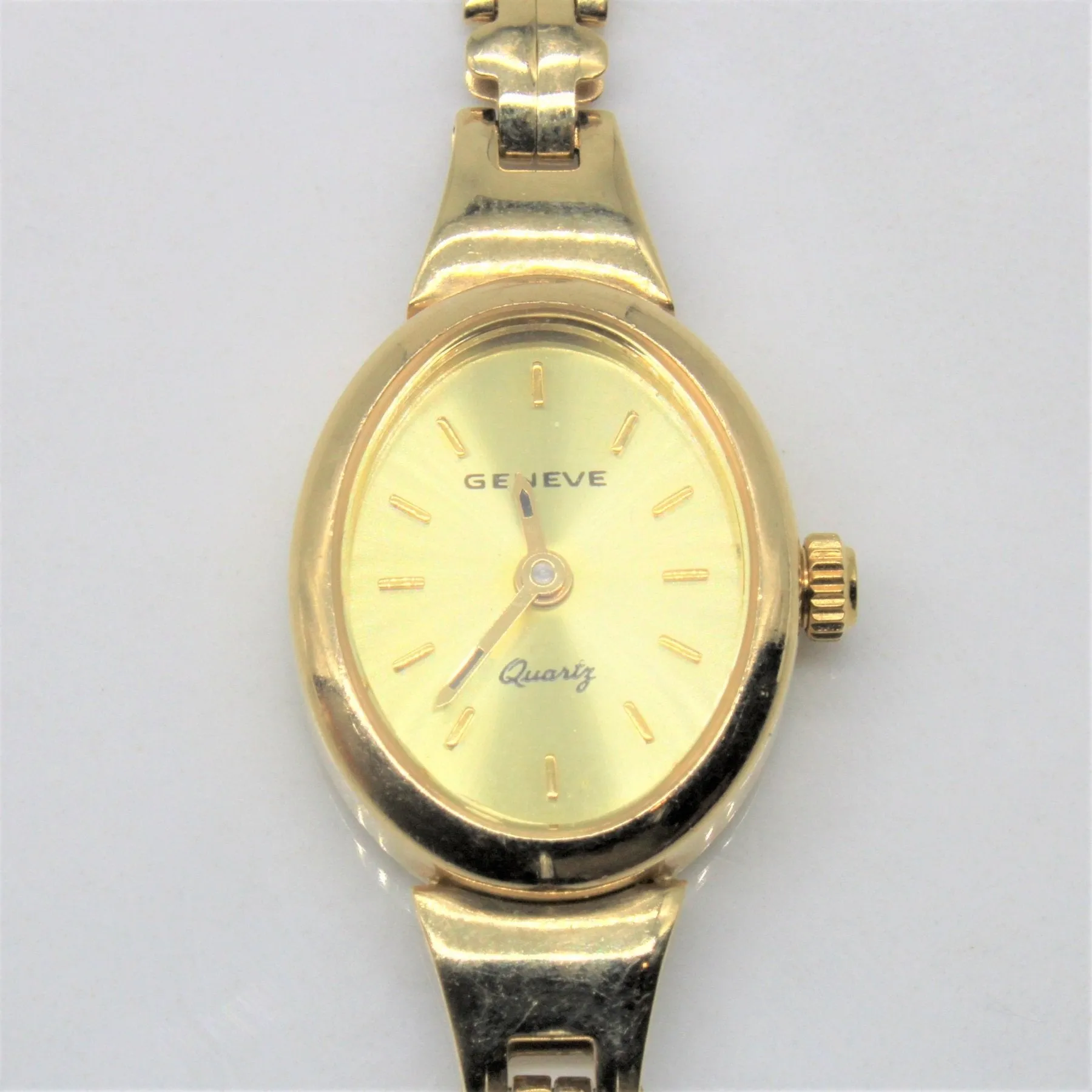 'Geneve' Tri Tone Watch | 7" |