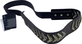H&M Grey Stretch Belt With Metallic Detail UK XS