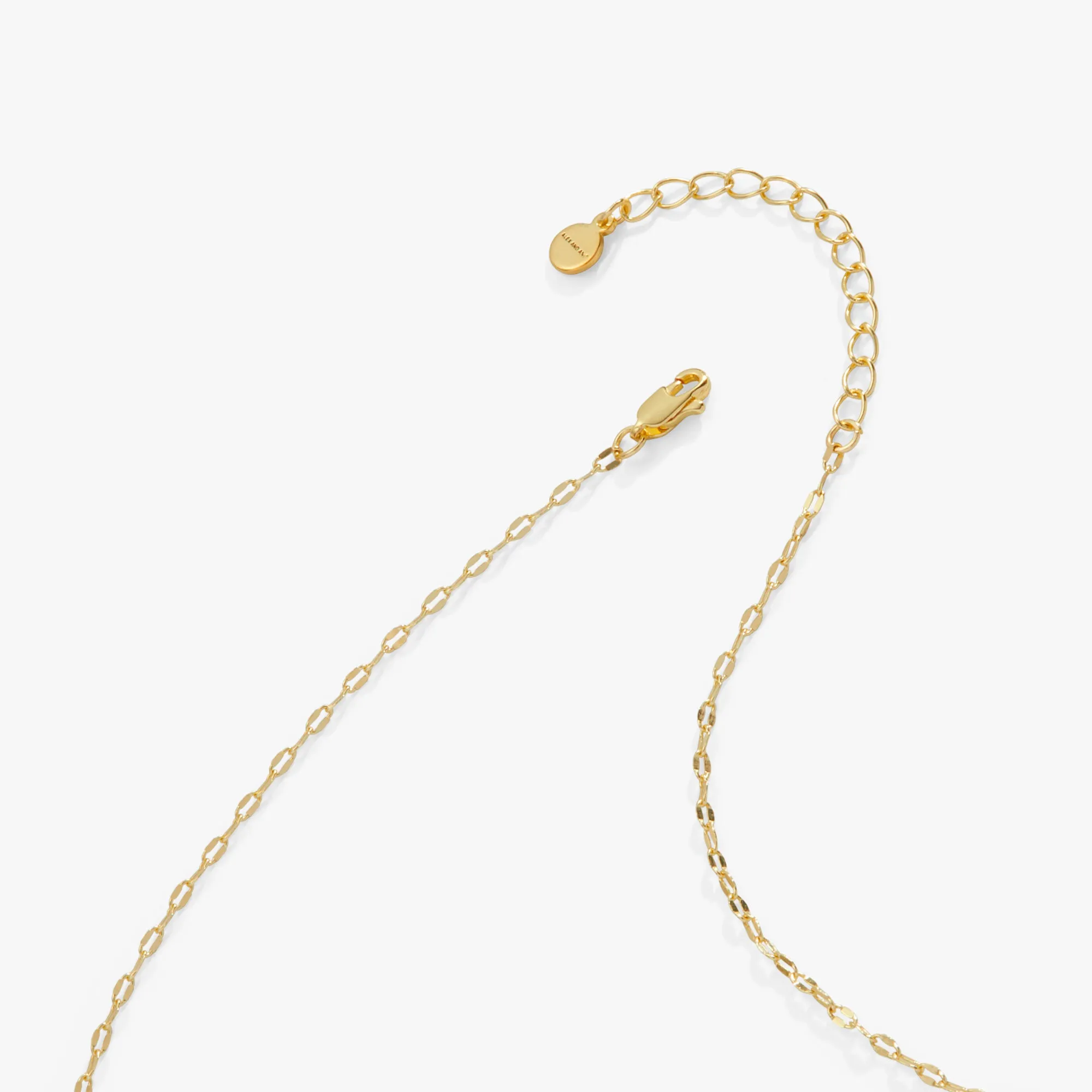 Hearts Chain Necklace, Adjustable