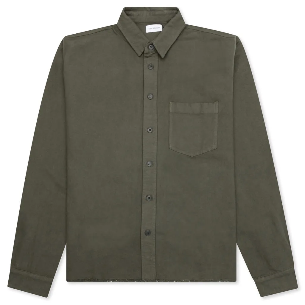 Hemi Oversized Shirt Solid - Olive