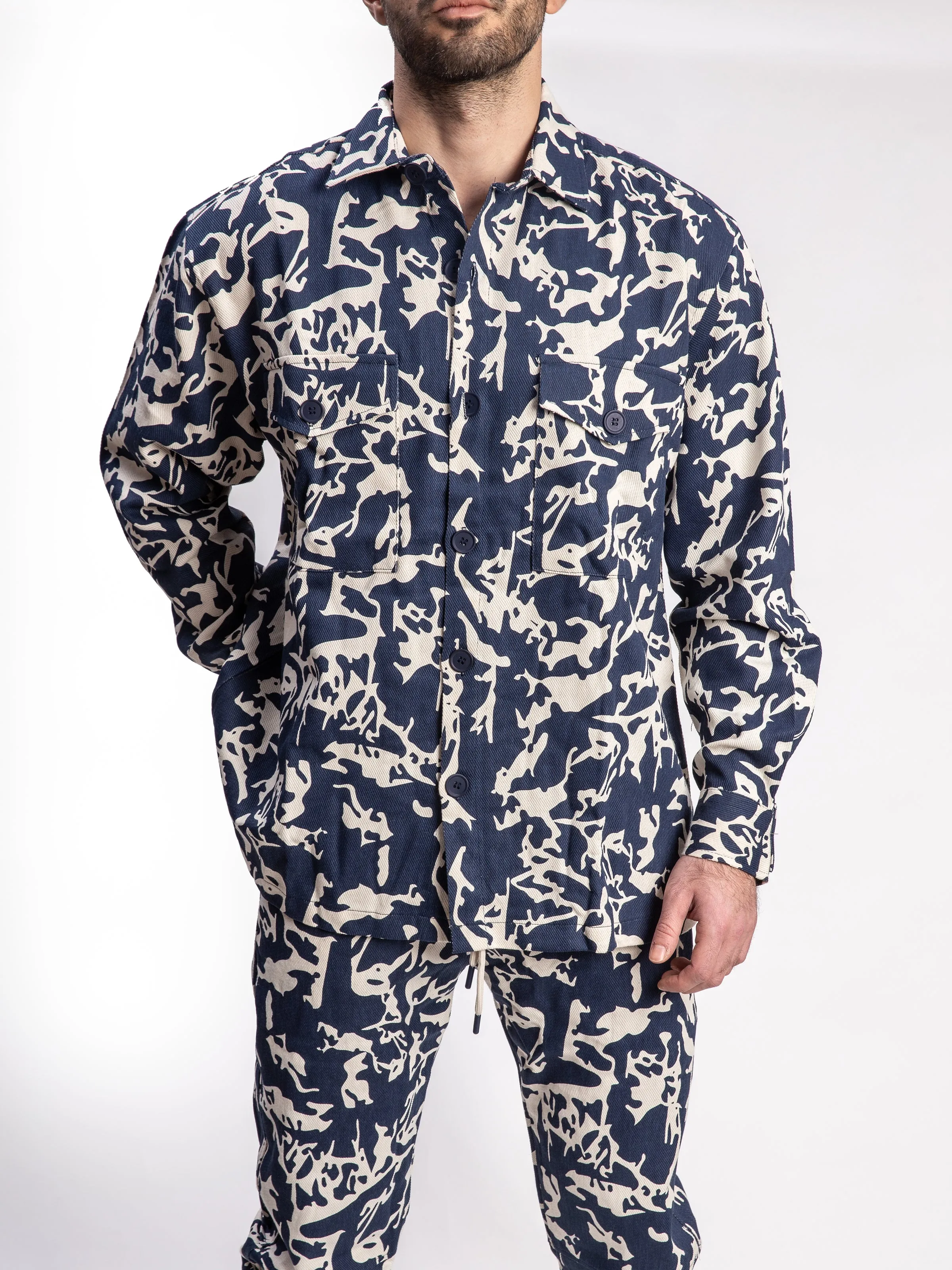 INDIGO LIGHTWEIGHT SUIT