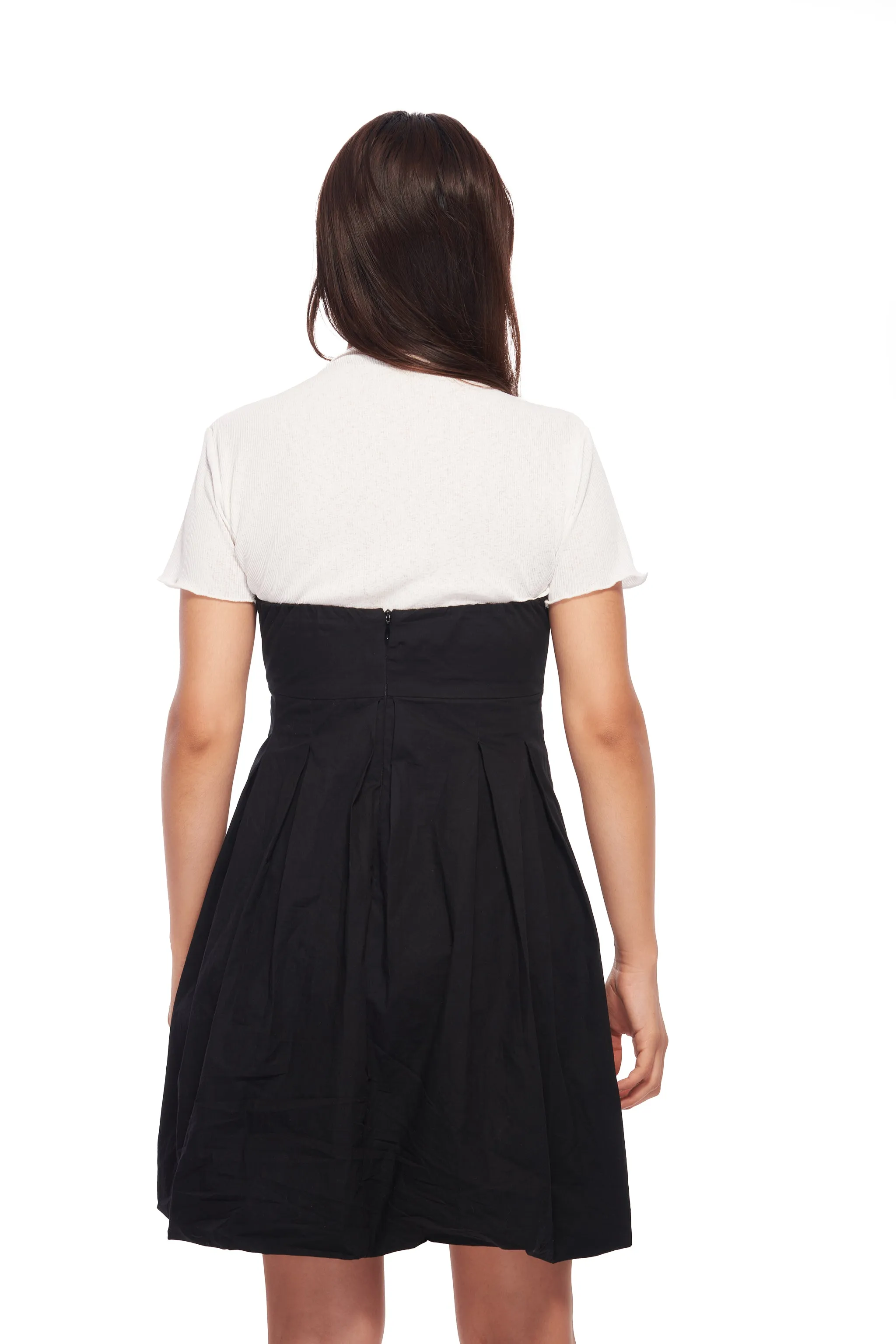 IZF Off-shouldered balloon dress