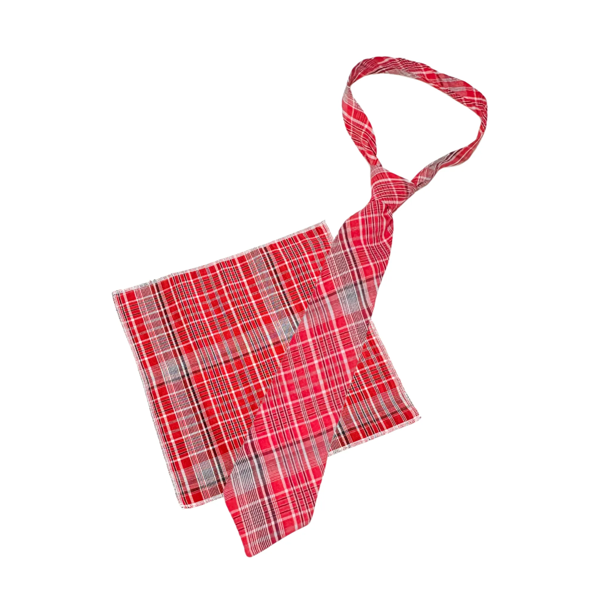 Jamaican Bandana Bow Tie and Pocket Square