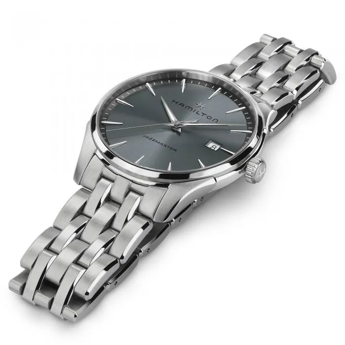 Jazzmaster Quartz 40 Mm Blue Dial