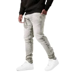 Sure! Heres an optimized title for the e-commerce product:

Jordan Craig Mens Mineral Denim Jeans - Bone White (Style JS358)