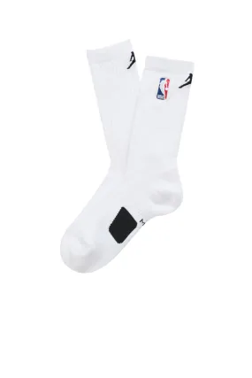 Jordan NBA Crew Socks - White Black