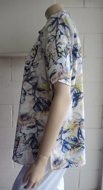 Flexible Stretch Cotton Shirt by KT Creations