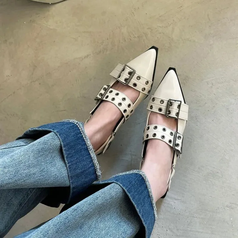Mary Jane Leather Shoes