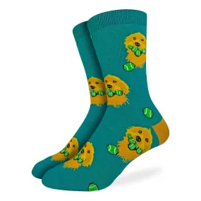 Men's Golden Retriever with Tennis Ball Socks