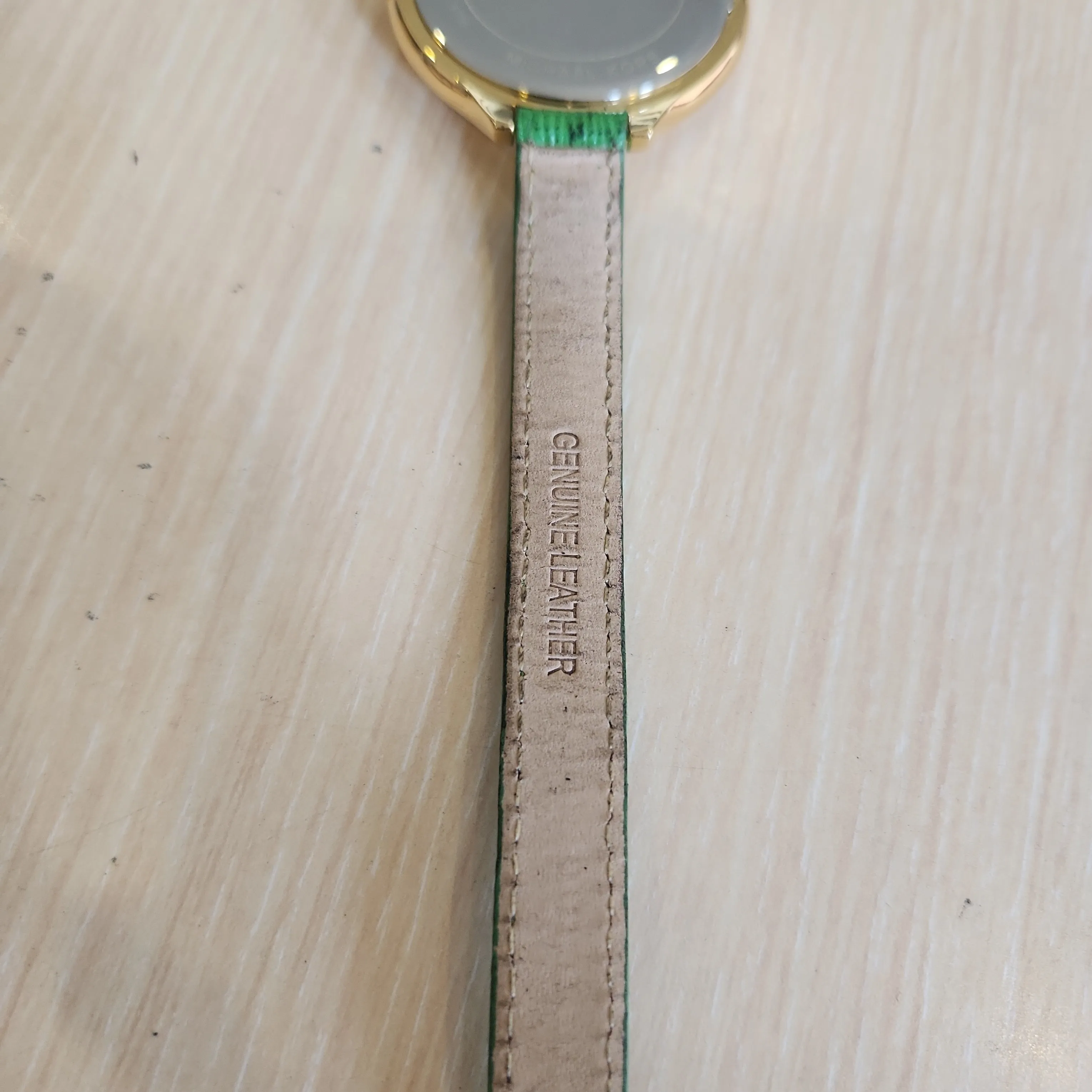 Michael Kors MK2287 Green Leather Wraparound Watch | Pre Loved |