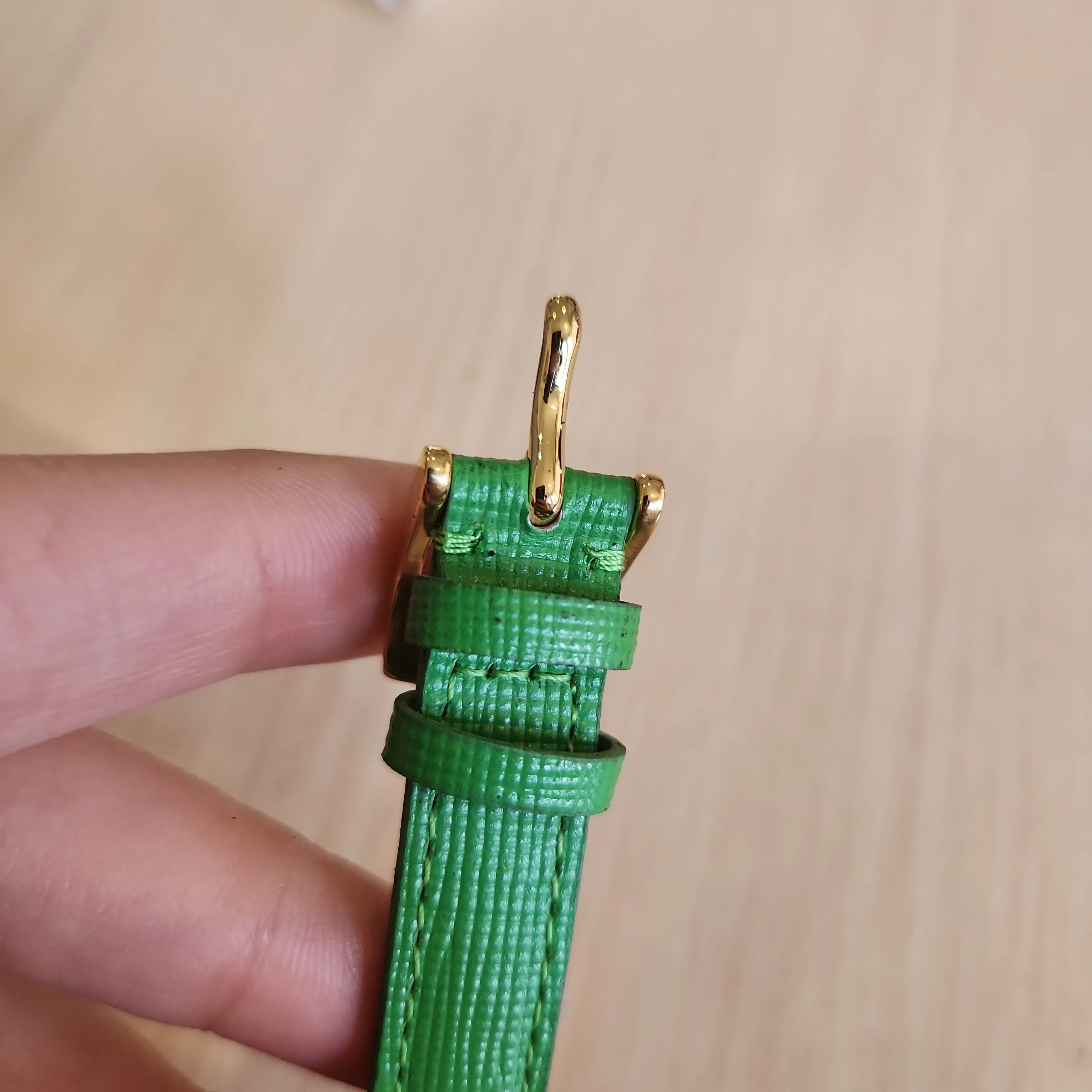 Michael Kors MK2287 Green Leather Wraparound Watch | Pre Loved |