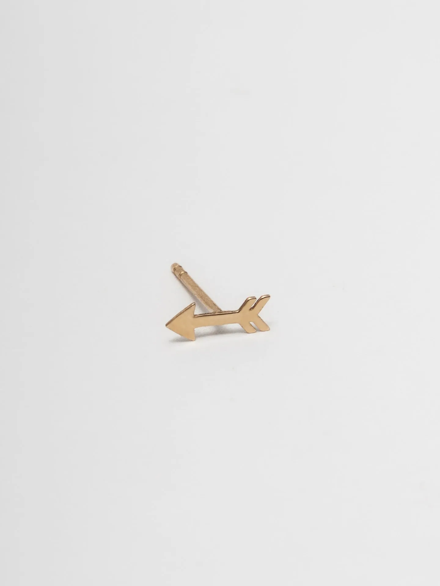 Mini Cupid Arrow Stud