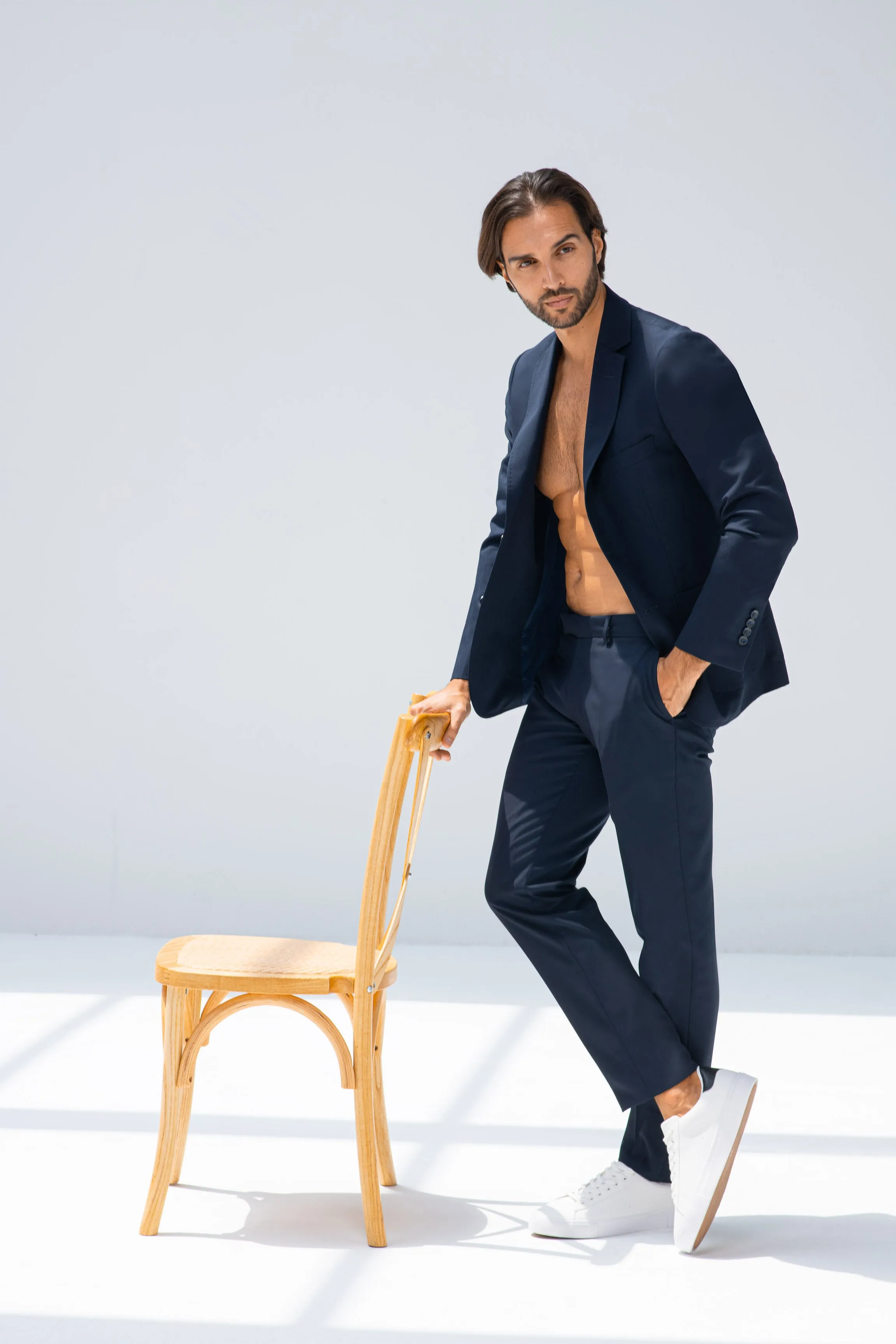 Navy Suit Jacket Online UAE