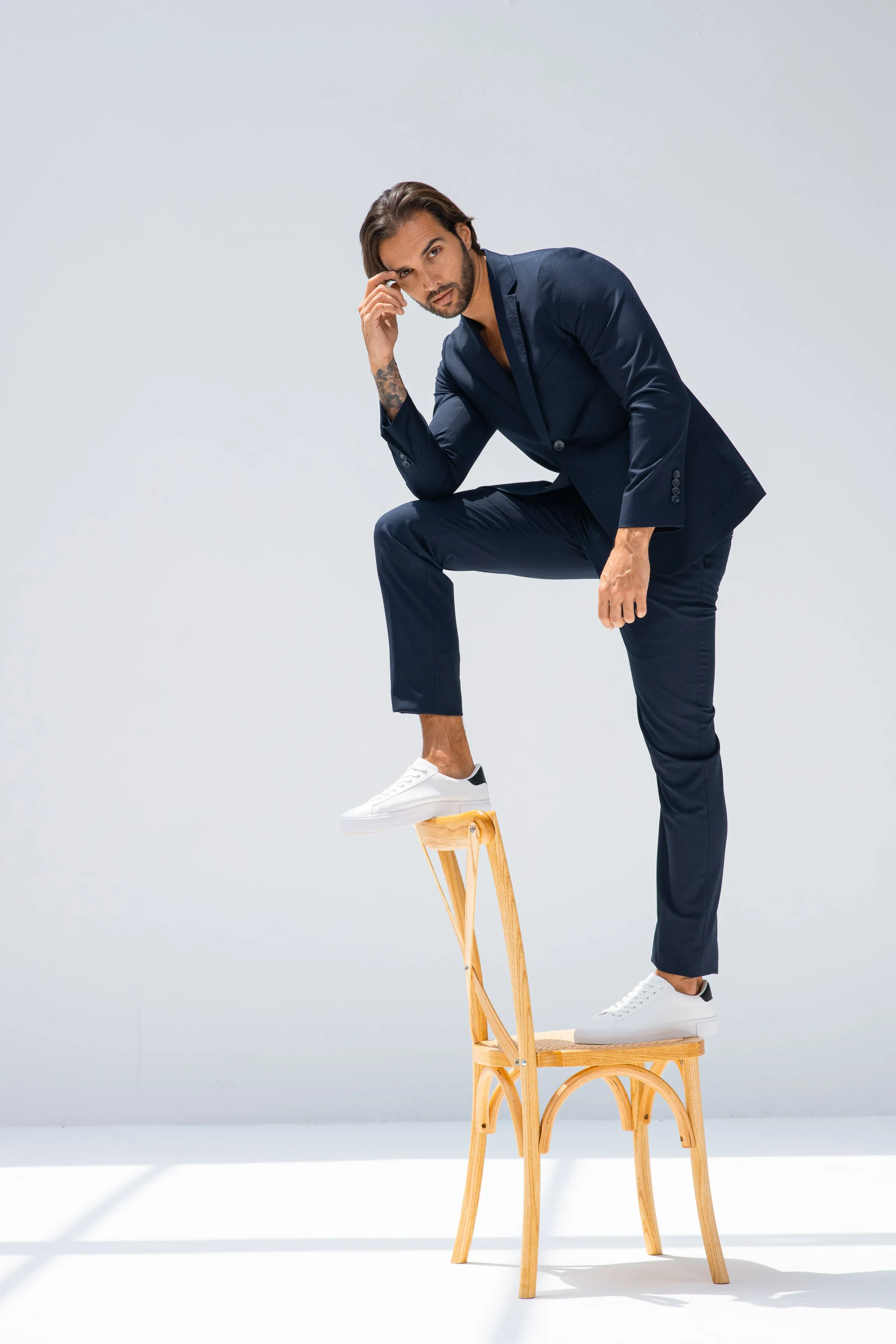 Navy Suit Jacket Online UAE