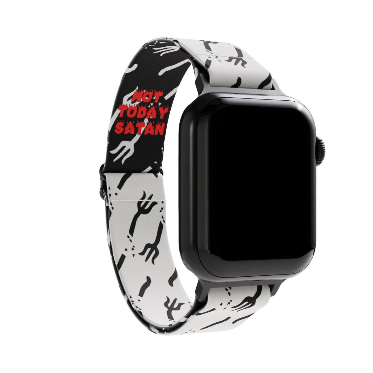 Not Today Satan Watch Band