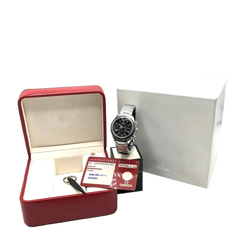 Omega OMEGA Speedmaster Racing 326.30.40.50.01.001 black watch men's used