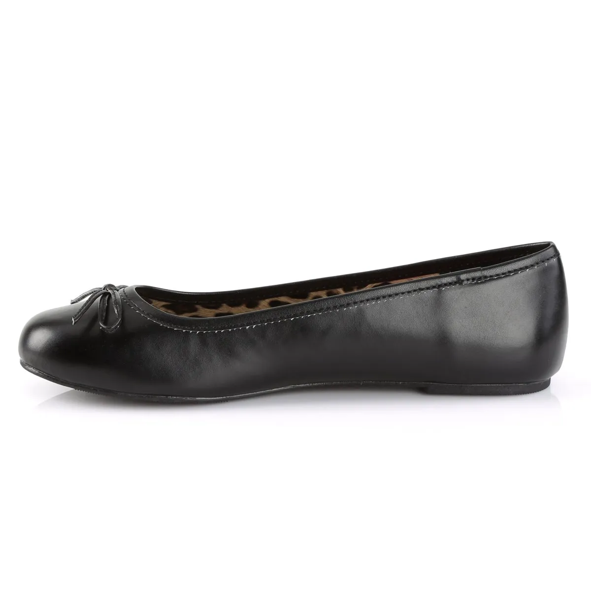 Pleaser Pink Label Anna-01-Black-Size 14-Clearance