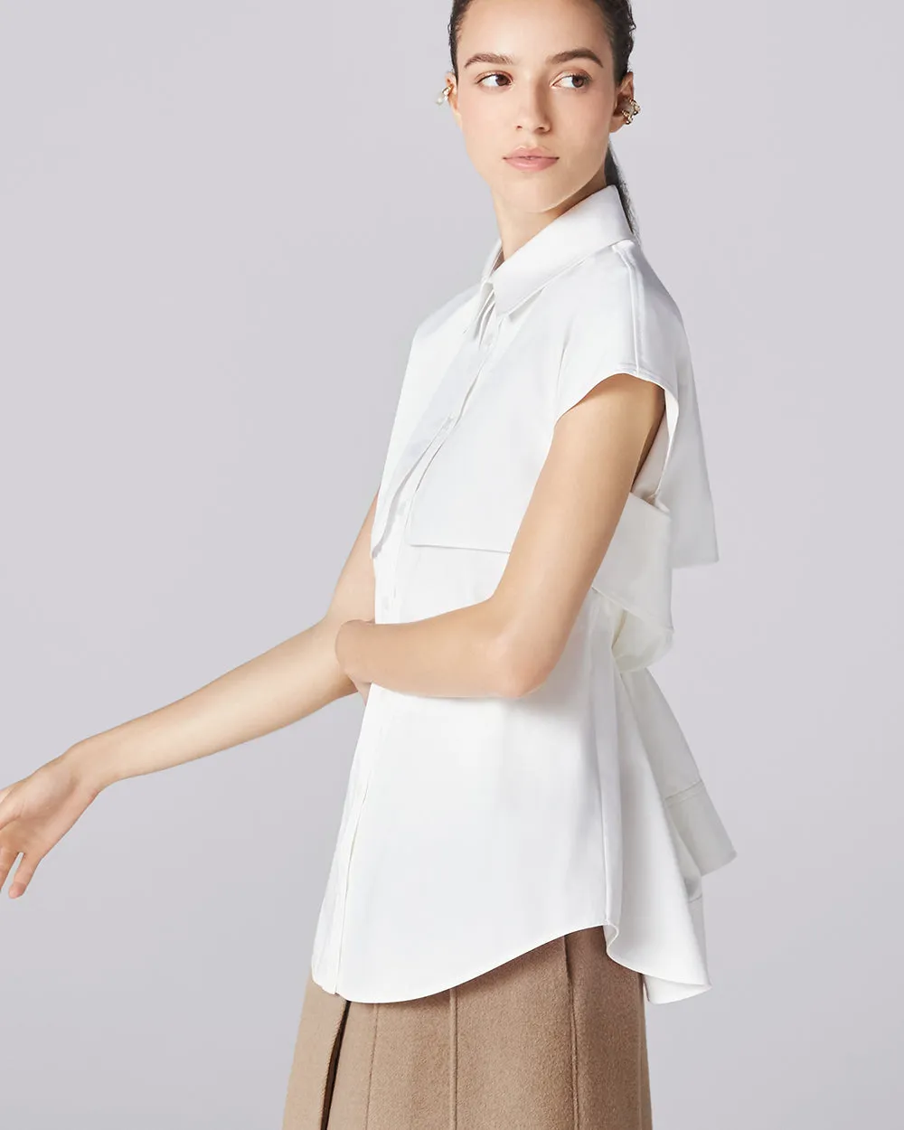 Rhyme Shirt in White