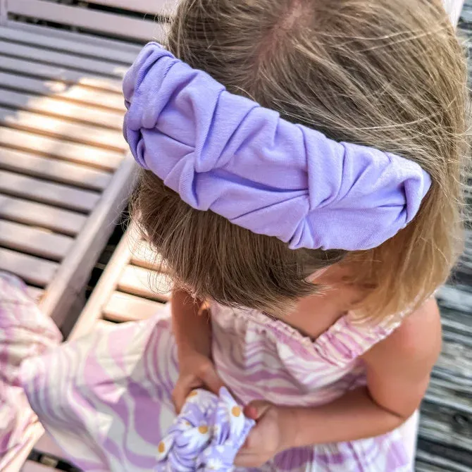 Ripple - Headband Muslin Lila