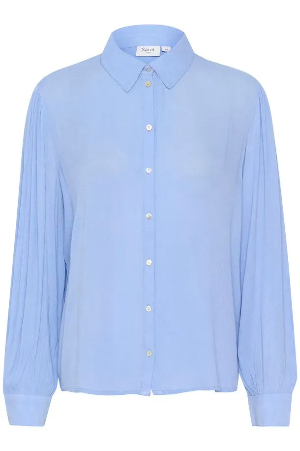 Saint Tropez Alba Shirt In Hydrangia Blue
