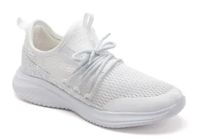 Soft Serve Sneakers by Corkys - White Chunky Glitter - PREORDER - ALL SALES FINAL