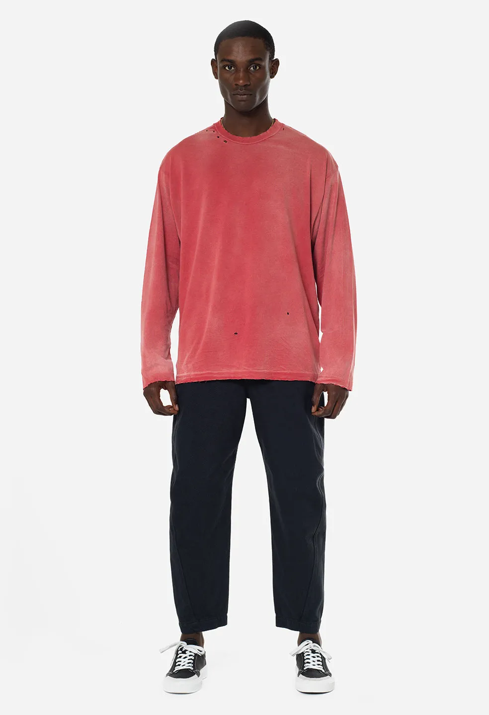 Sundrenched Folsom Ls Tee / Vintage Red