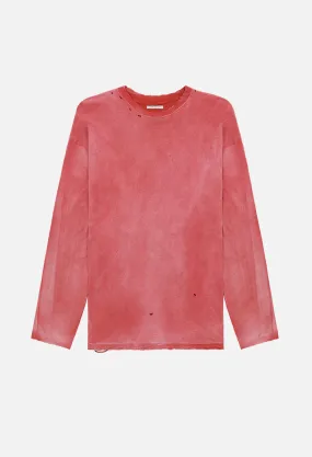 Sundrenched Folsom Ls Tee / Vintage Red