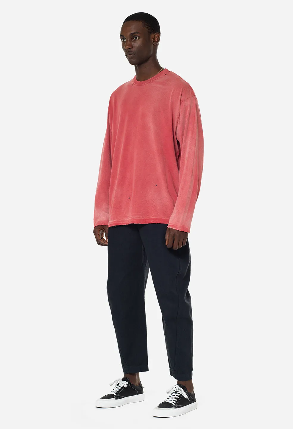 Sundrenched Folsom Ls Tee / Vintage Red