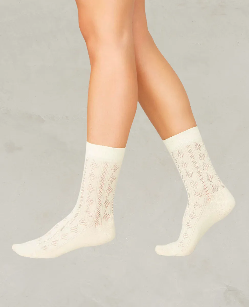 Swedish Stockings Alva Socks Ivory