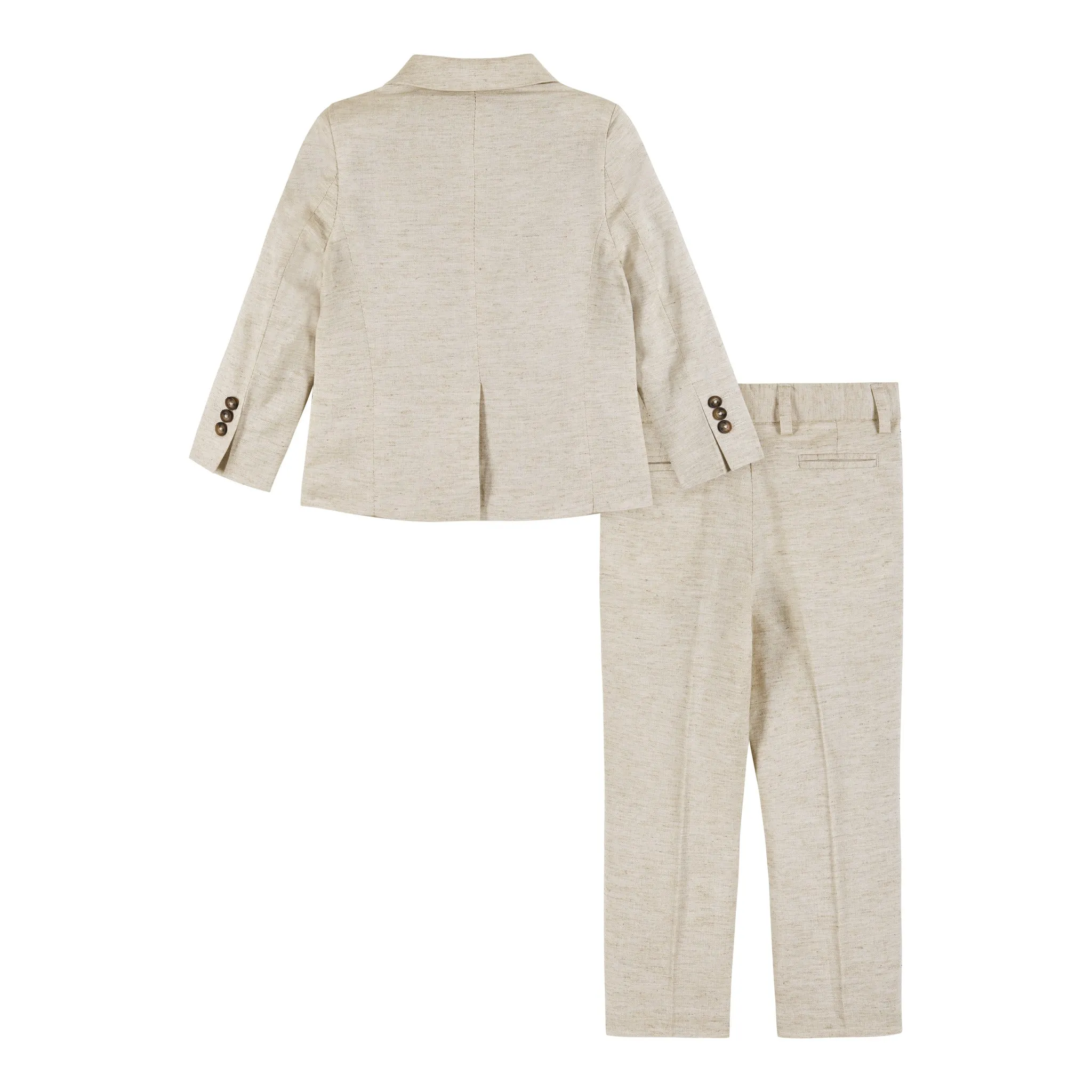 Two-Piece Linen Suit | Stone