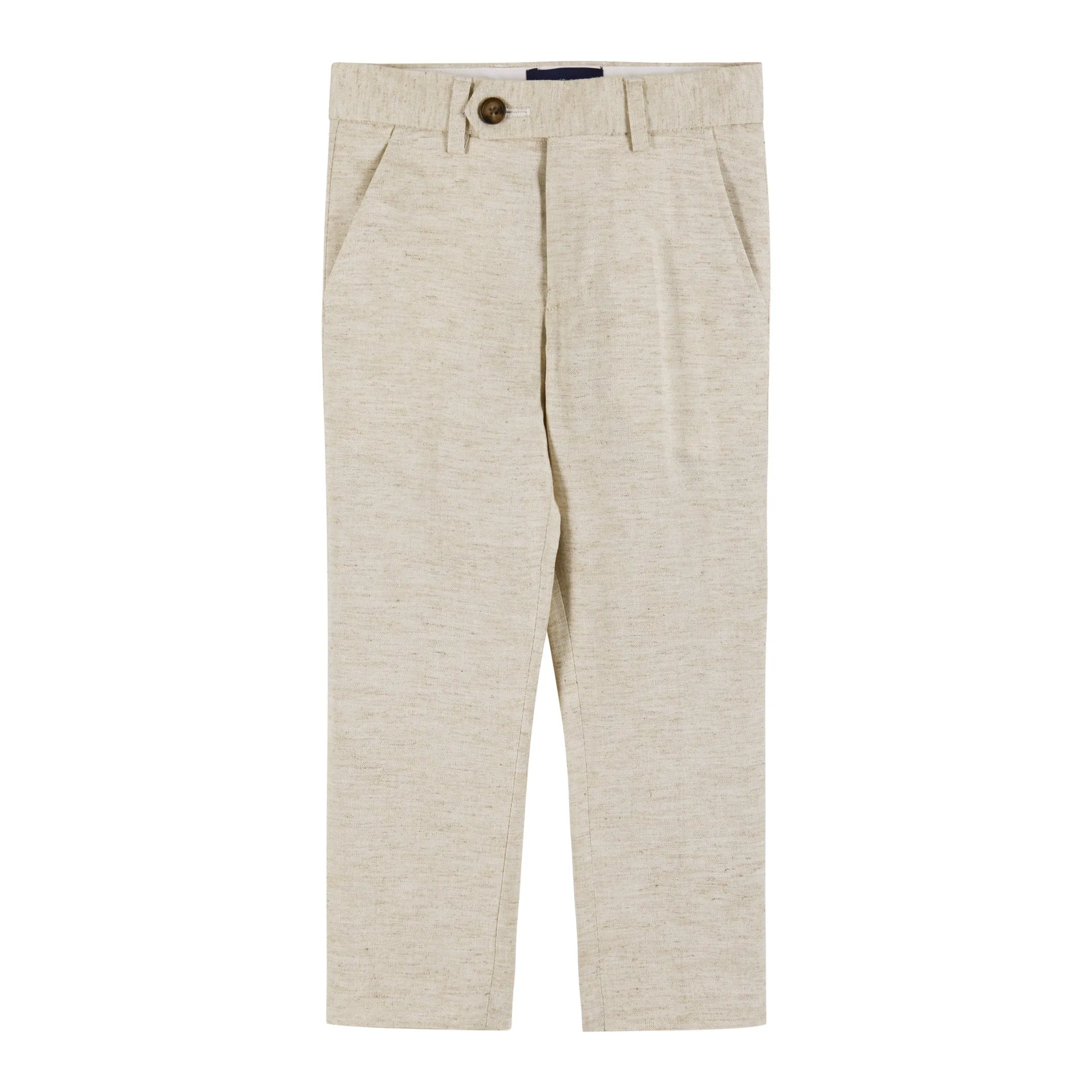 Two-Piece Linen Suit | Stone