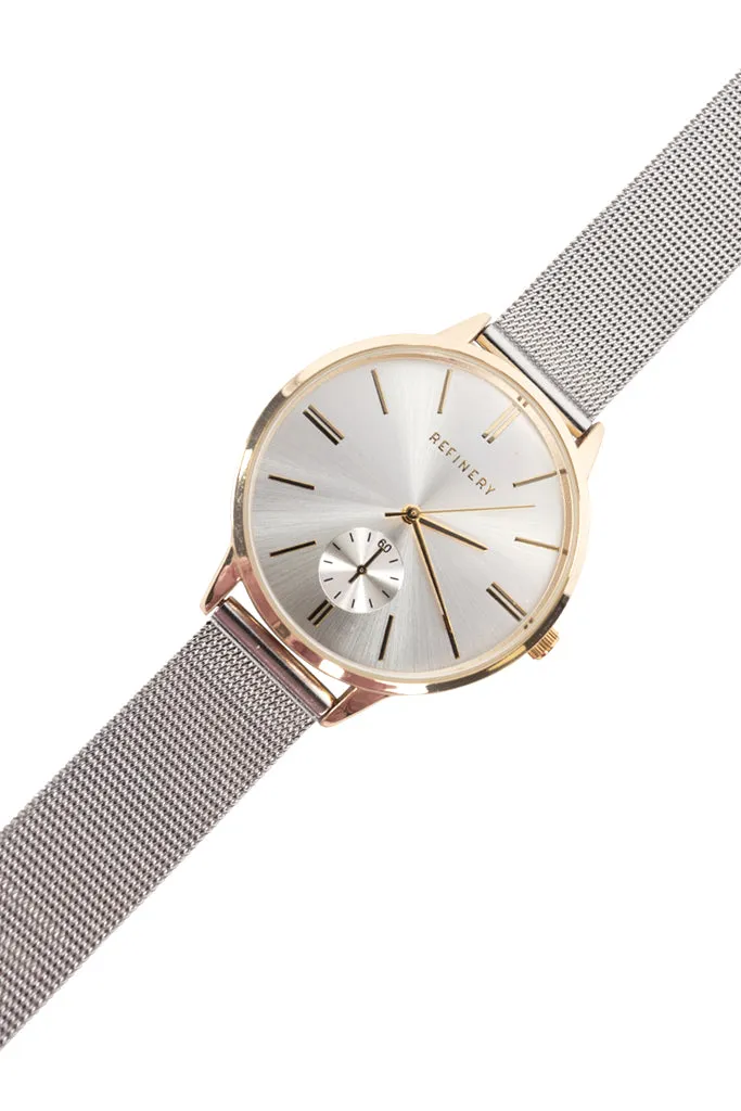 Two Tone Watch _ 150756 _ Silver
