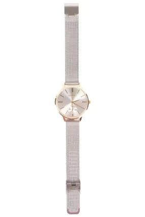 Two Tone Watch _ 150756 _ Silver