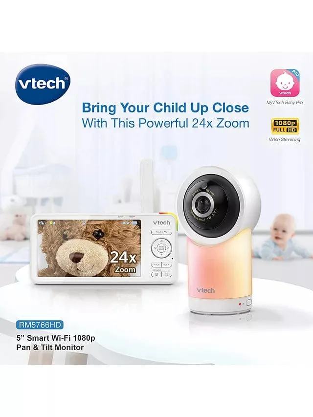 V-tech 5 Inch Smart WiFi Video Monitor (RM5766HD)