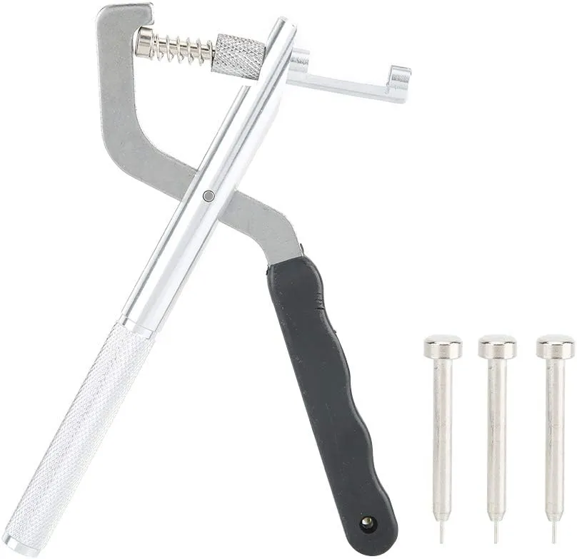 Watch Band Link Removal Tool, Handheld Watch Strap Remover Tool, Link Pin Removing Plier, with 3 Pins, for Watchmaker and Repairer