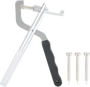 Watch Band Link Removal Tool, Handheld Watch Strap Remover Tool, Link Pin Removing Plier, with 3 Pins, for Watchmaker and Repairer
