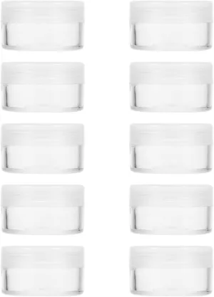 Watch Parts Storage Box - 10 Pcs Watch Parts Box Plastic Storage Containers Box Clear Mini Round Boxes for Watch Parts Screws Watch Repair Tool, Diameter 30mm, Height 16mm