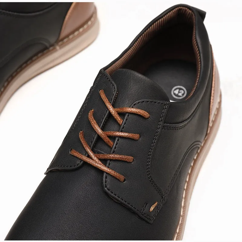 West Louis Spring Casual Leather Everyday Men Shoes